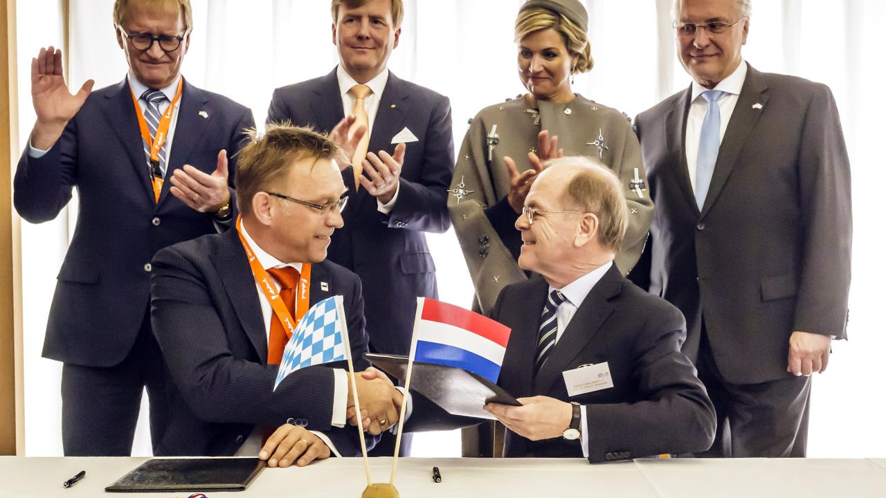 Niederländisches Königspaar unterstützt Medizintechnik Holland
